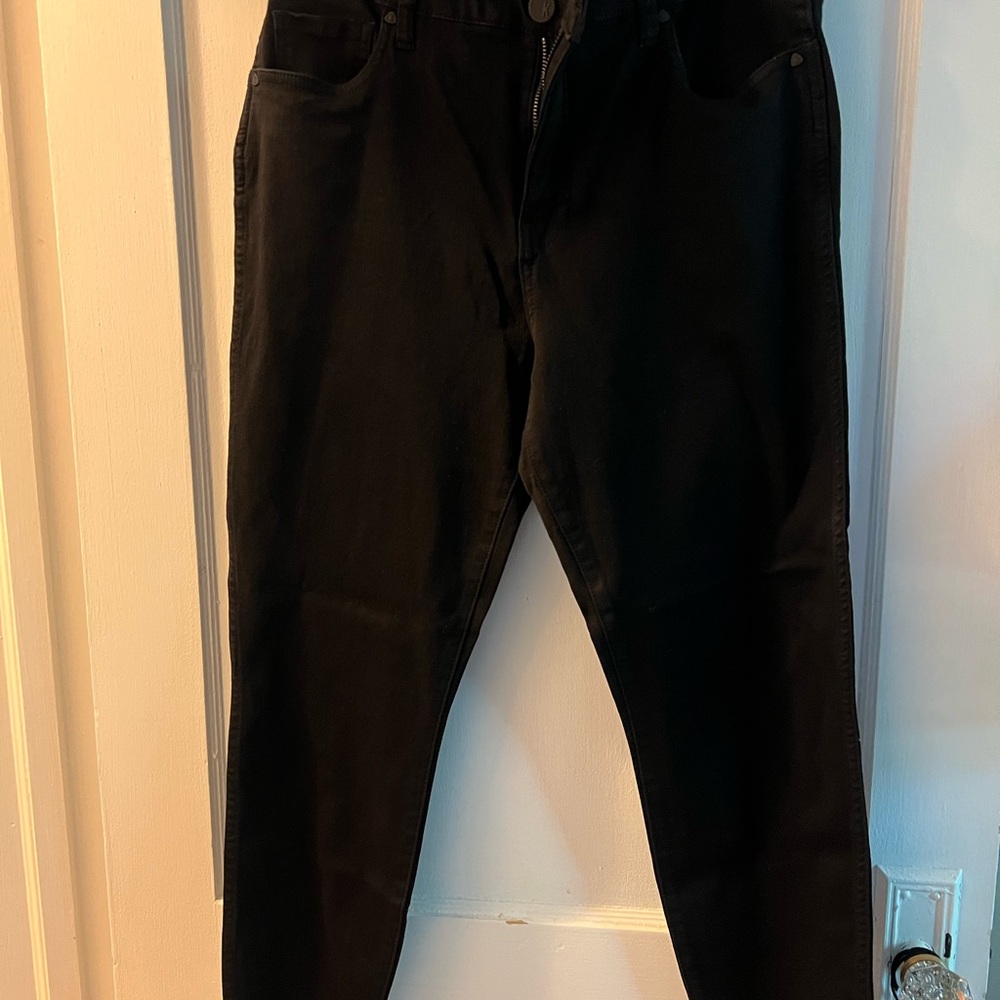 Kut from the Kloth Donna Fab Ab Ankle Skinny Black Jeans